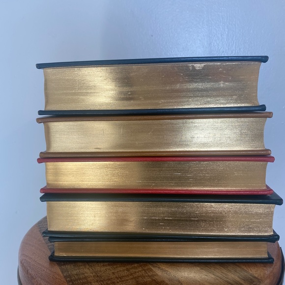 Vtg. Leatherbound The Franklin Library 5 Book Set - Picture 8 of 16